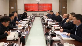  王月成、張鐵強一行赴中國鐵物股份公司 考察交流